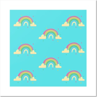 Cute Rainbows Posters and Art